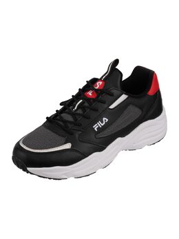 Fila: Чёрные кроссовки 