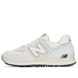 New Balance: Бежевые кроссовки  574