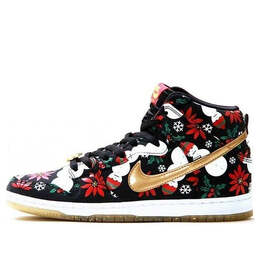 Nike: Чёрные кроссовки  SB Dunk High Premium