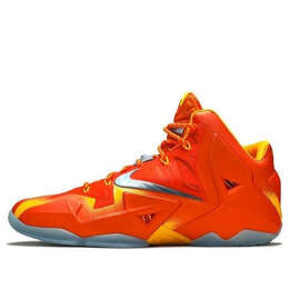 Nike: Оранжевые кроссовки  Lebron 11