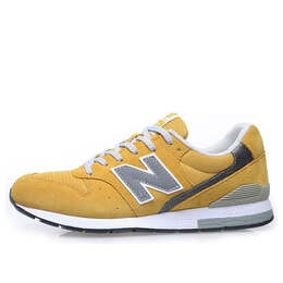 New Balance: Жёлтые кроссовки  996