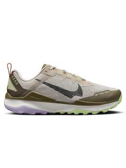 Nike: Серые кроссовки 