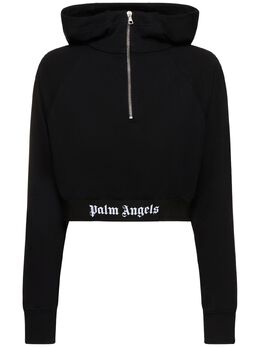 PALM ANGELS: Хлопковая толстовка 