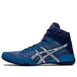 Asics: Синие кроссовки 