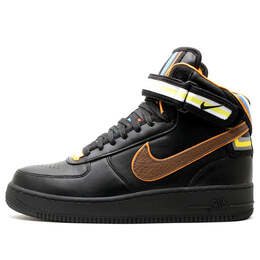 Nike: Чёрные кроссовки  Air Force 1