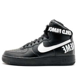 Nike: Чёрные кроссовки  Air Force 1 High