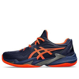 Asics: Синие кроссовки 