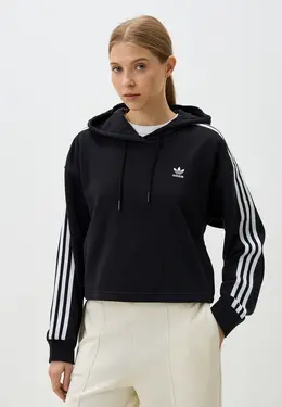 adidas Originals: Чёрная толстовка 