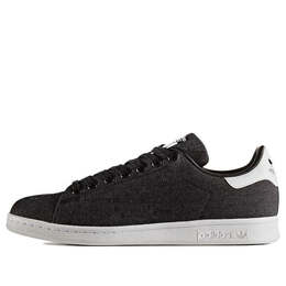 Adidas: Чёрные кроссовки  Stan Smith