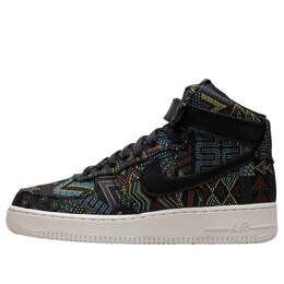 Nike: Чёрные кроссовки  Air Force 1