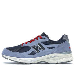 New Balance: Синие кроссовки  990