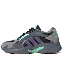 Adidas: Чёрные кроссовки 