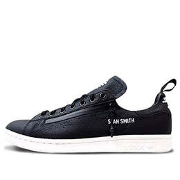 Adidas: Чёрные кроссовки  Stan Smith