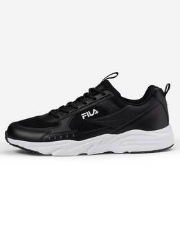 Fila: Чёрные кроссовки 