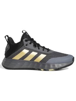 Adidas: Серые кроссовки 