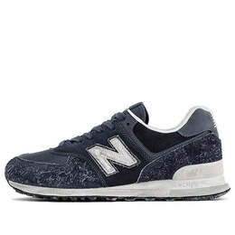 New Balance: Синие кроссовки  574