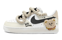 Nike: Коричневые кроссовки  Air Force 1