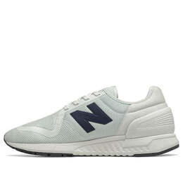 New Balance: Белые кроссовки 