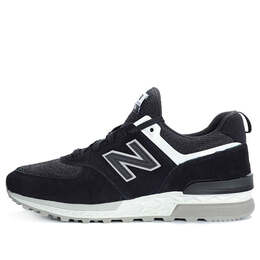 New Balance: Чёрные кроссовки  574