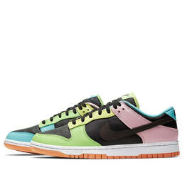 Nike: Чёрные кроссовки  Dunk Low SE