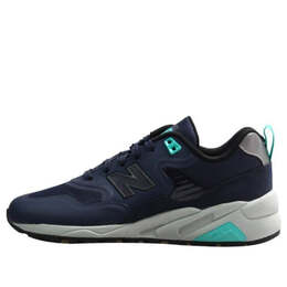 New Balance: Синие кроссовки 