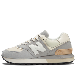 New Balance: Серые кроссовки  574