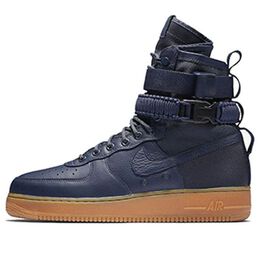 Nike: Синие кроссовки  Air Force 1