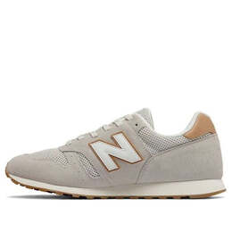 New Balance: Серые кроссовки  373