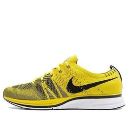 Nike: Жёлтые кроссовки  Flyknit Trainer