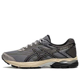Asics: Серые кроссовки 
