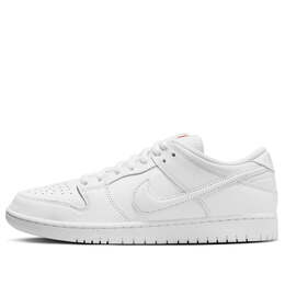 Nike: Белые кроссовки  SB Dunk Low Pro