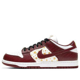 Nike: Белые кроссовки  SB Dunk Low