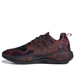 Adidas: Чёрные кроссовки  ZX