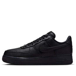 Nike: Чёрные кроссовки  Air Force 1 Low