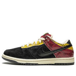 Nike: Чёрные кроссовки  Dunk Low Premium