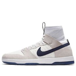 Nike: Белые кроссовки  SB Dunk High