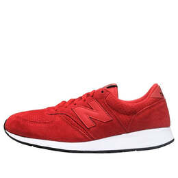 New Balance: Красные кроссовки 