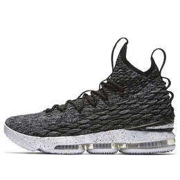 Nike: Чёрные кроссовки  Lebron 15