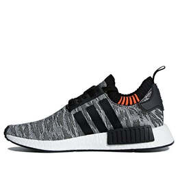 Adidas: Чёрные кроссовки  NMD_R1 Primeknit