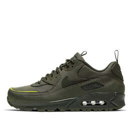 Nike: Зелёные кроссовки  Air Max 90