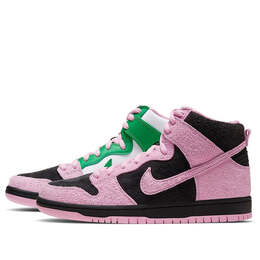 Nike: Чёрные кроссовки  Dunk High