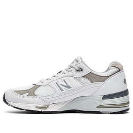 New Balance: Белые кроссовки  991