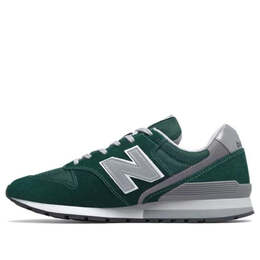 New Balance: Зелёные кроссовки  996