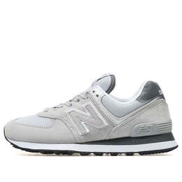 New Balance: Серые кроссовки  574