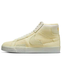 Nike: Жёлтые кроссовки  Blazer Mid Premium