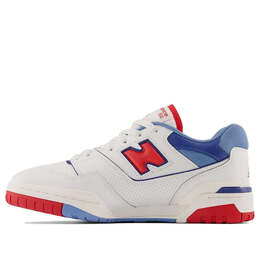 New Balance: Белые кроссовки  550