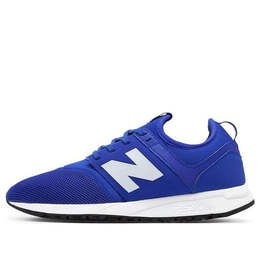 New Balance: Голубые кроссовки 