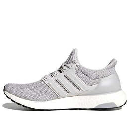 Adidas: Серые кроссовки 