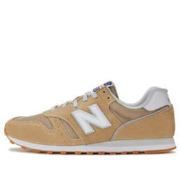 New Balance: Жёлтые кроссовки  373