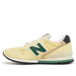 New Balance: Жёлтые кроссовки  996